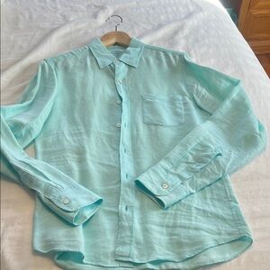 J. Crew Light Blue Casual Button-Down Shirt